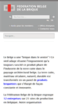 Mobile Screenshot of brique.be